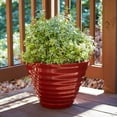 thumbnail image 4 of Southern Patio HDR-064763 Beehive Design Planter, Red, 15.9 inch, 4 of 5
