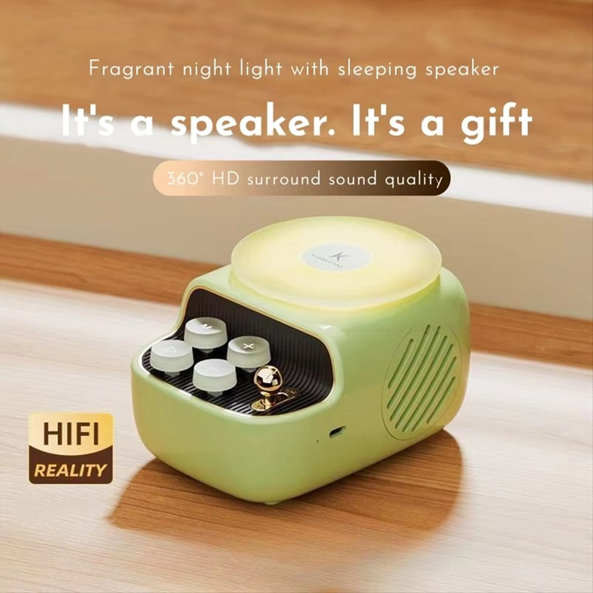 Creativity Mini Portable Retro Wireless Bluetooth Speakers Household Desktop Small Subwoofer Aromatherapy Machine
