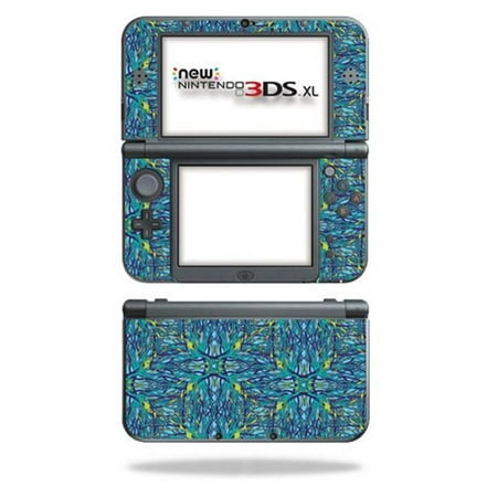 MightySkins NI3DSXL2-Blue Veins Skin Decal Wrap for New Nintendo 3DS XL 2015 - Blue Veins Each Nintendo 3DS XL (2015) kit is printed with super-high resolution graphics with a ultra finish. All skins are protected with MightyShield. This laminate protects from scratching  fading  peeling and most importantly leaves no sticky mess guaranteed. Our patented advanced air-release vinyl guarantees a perfect installation everytime. When you are ready to change your skin removal is a snap  no sticky mess or gooey residue for over 4 years. You can t go wrong with a MightySkin. Features Nintendo 3DS XL (2015) decal skin Nintendo 3DS XL (2015) case Nintendo 3DS XL (2015) skin Nintendo 3DS XL (2015) cover Nintendo 3DS XL (2015) decal This is Not a hard case. It is a vinyl skin/decal sticker and is NOT made of rubber  silicone  gel or plastic. Durable Laminate that Protects from Scratching  Fading & Peeling Will Not Scratch  fade or Peel Nintendo 3DS XL (2015) NOT IncludedSpecifications Design: Blue Veins Compatible Brand: Nintendo Compatible Model: 3DS XL (2015) - SKU: VSNS54949