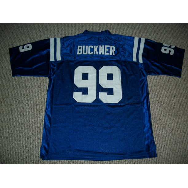 DeForest Buckner Jersey #99 Indianapolis Unsigned Custom Stitched Blue Football New No Brands/Logos Sizes S-3XL
