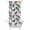 Geometric, variant on Rasta Marijuana Leaf Shower Curtain - Colorful Weed Bathroom Decor, Fade-Resistant Fabric, 36x72 Inch, Includes 12 Rust-Resistant Hooks