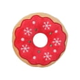 thumbnail image 2 of Perro divertido Squeaky Toy Squeaker Play Regalos Gatos Perros Animal de peluche suaves Juguete interactivo para Navidad Hogar Viajar Interior Rosquilla Roja Colco Juguetes chirriantes, 2 of 8