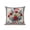 Light Beige Gray Blue, variant on 1 Pack Outdoor Throw Pillow, 4th of July Floral Waterproof Pillow with Insert Included, Vintage Red Blue Roses Patriotic Decorative Accent Cushion Lumbar Pillows for Patio Porch, 12 x 20 In