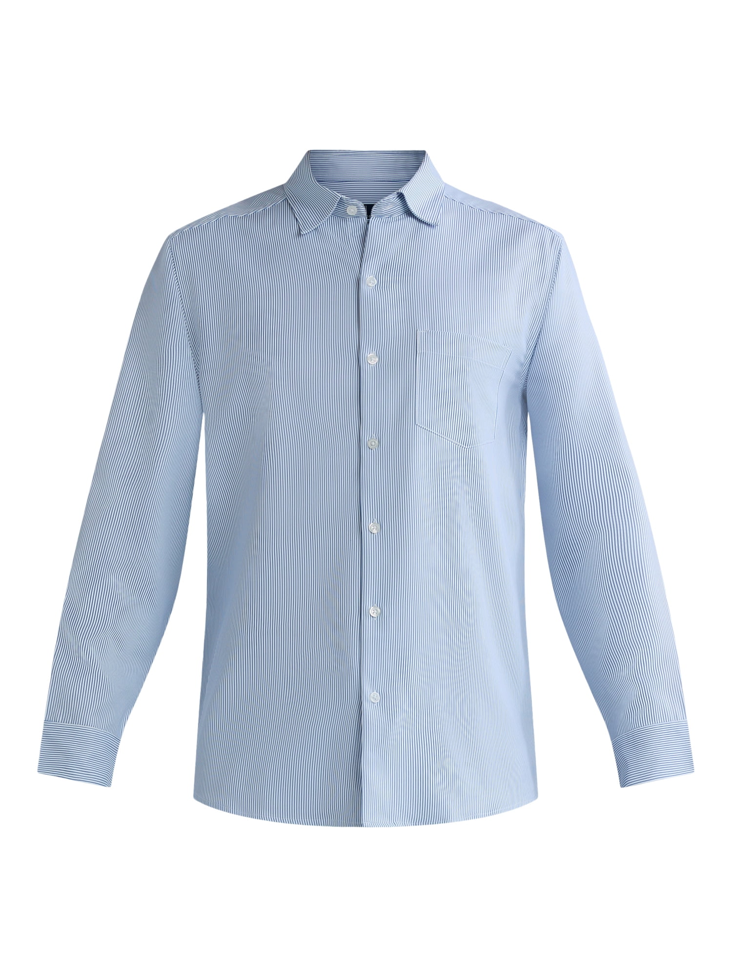George Men’s Performance Dress Shirt with Long Sleeves, Sizes S-3XL