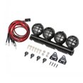 thumbnail image 3 of Led Roof Lamp Diy Luggage Rack Lamp Spotlight Accessories Compatible For 1/24 Scx24 Remote Control Climbing Car, 3 of 6