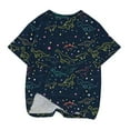 thumbnail image 5 of GERsome Boys Girls T Shirt Unisex Kids Short Sleeve Crewneck T-Shirts Top Size 3-14 Years Toddler Baby Cartoon Graphic T-Shirt Funny Print Summer Tee Tops, 5 of 5
