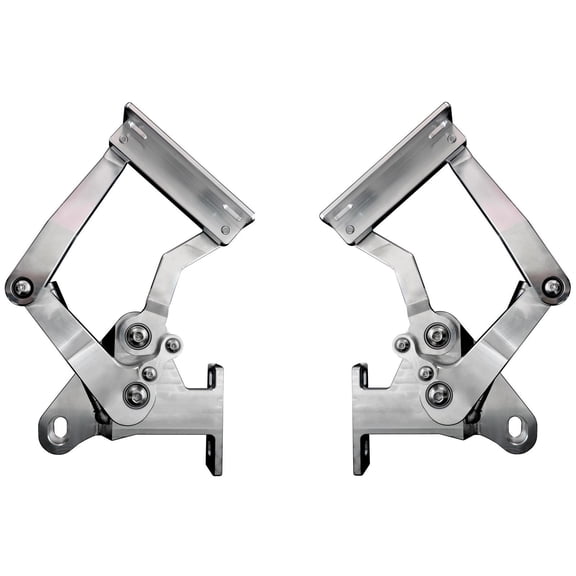 All American Billet HH-5859CT 1958-1959 GM C10 Billet Hood Hinges