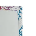 thumbnail image 2 of Ambesonne Floral Fitted Sheet, Colorful Damask Flowers, Twin Size, Multicolor, 2 of 2