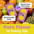 thumbnail image 5 of SunCup Juice - Fruit Punch (40 Pack) 4.23 oz Juice Box with Straw | 100% Fruit Punch Blend for Kids, Organic Ingredients, Bulk Pack for Lunches, School, or Home, 5 of 8