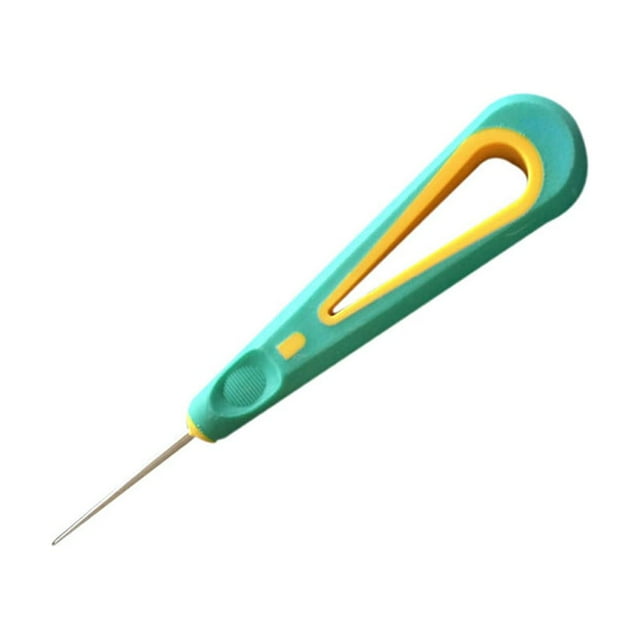 Stringing Part Straight Awl Handheld Badminton Tennis Racquet Reusable Racquet Pull Tool Exercising Fixed Installation Tools Accessories Green