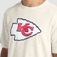 thumbnail image 4 of Men's Fanatics  Cream Kansas City Chiefs Slub T-Shirt, 4 of 7