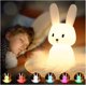 thumbnail image 1 of Luz Nocturna Conejo Baby Touch 7 Colores | USB recargable puede ser cronometrado luz nocturna niños Deco lámpara para decoración de Navidad habitación de niños regalo de cumpleaños Vhermosa WLJ-3824, 1 of 4