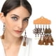 thumbnail image 4 of Pendientes Bohemios Con Borlas De Cuentas Retro Para Mujer, Pendientes Étnicos, Joyería, Pendientes Colgantes Bohemios Vintage Para Fiestas, Vacaciones Y Uso Diario matsuzay AP006280-06, 4 of 6