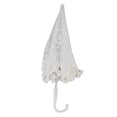 thumbnail image 2 of Paraguas de encaje blanco, sombrilla de encaje nupcial Vintage para boda, disfraz para fotografía de niños, paraguas de encaje para accesorios de fotografía 51322 H, 2 of 14