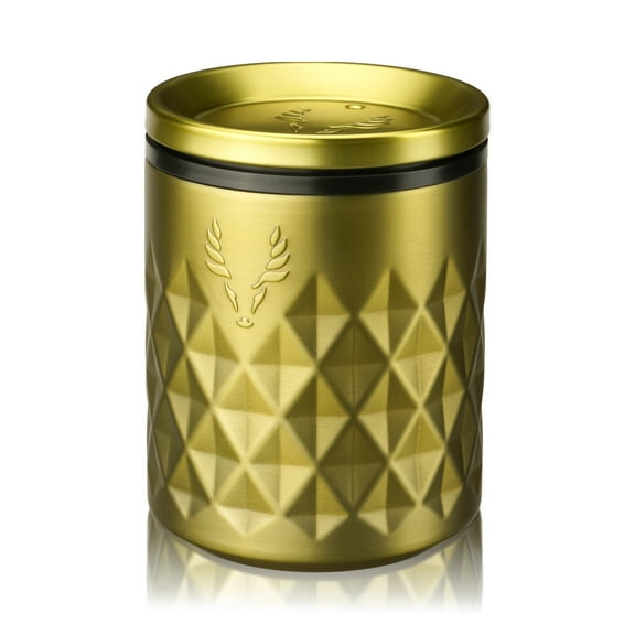 Viski Paragon Cocktail Tumbler for Whiskey, Bourbon, 12 oz, Set of 1, Gold