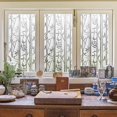 thumbnail image 3 of 1pc 45x200cm Bamboo Pattern Blackout Window Film, Anti Peep Window Film, Anti Uv Privacy Screen, Non-adhesive Electrostatic Window Film, Decorative Wi, 3 of 5
