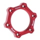 thumbnail image 4 of Buje delantero trasero para bicicleta Sunnimix Adaptador de brida de Rojo 44mm Buje de rueda libre de bicicletas, 4 of 7