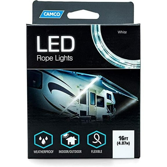 16 ft. LED Rope Light, White