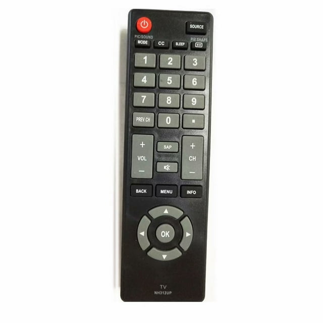 New Remote replacement NH312UP for Sanyo TV FW43D25F FW32D06F FW50D36F