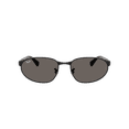 thumbnail image 2 of RAY-BAN RB3777 RB3777 Square-Round Shape Sunglasses Black Frame / Dark Grey Lens 59mm, 2 of 6