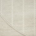 thumbnail image 4 of Nourison Serenity Home 4' x Round Ivory Cream Modern Indoor Rug, 4 of 8