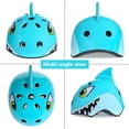 thumbnail image 2 of Casco de bicicleta para niños pequeños, casco multideportivo para ciclismo, patineta, patineta, patinaje, 2 tamaños, desde niños pequeños hasta jóvenes Azure Shark S BANYUO  Hogar, 2 of 5