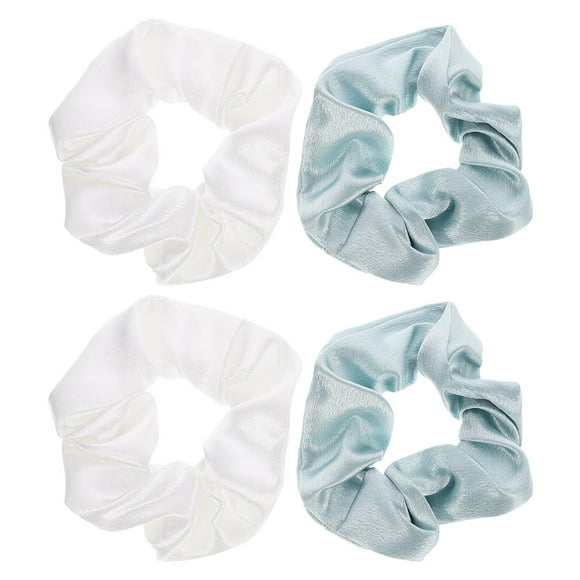 4 gomas para el pelo, coleteros, gomas elásticas para el pelo, accesorios para el cabello