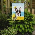 thumbnail image 2 of Tricolor Corgi Summer Beach Flag Garden Size BB2123GF, 2 of 3