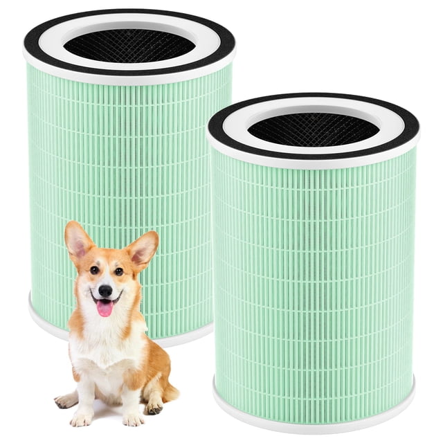 Filtro purificador de aire WILERDA, paquete de 2 unidades, True HEPA H13 KILO Pet