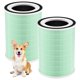 thumbnail image 1 of Filtro purificador de aire WILERDA, paquete de 2 unidades, True HEPA H13 KILO Pet, 1 of 8