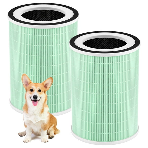 Filtro purificador de aire WILERDA, paquete de 2 unidades, True HEPA H13 KILO Pet