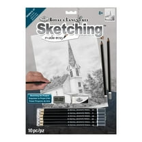 SKBN12 | Sketching Made Easy™ Ivy Church 10pc 8.75" x 11.75" Sketching Art Project