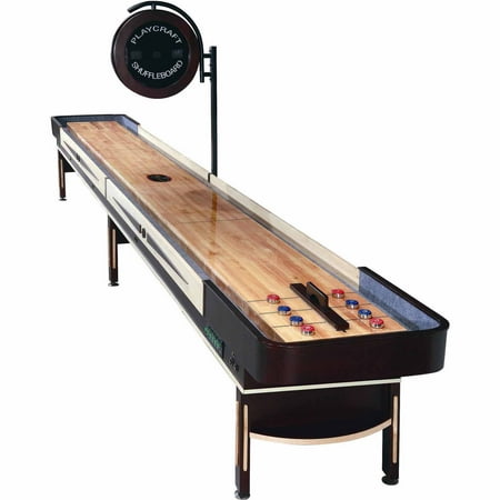 Playcraft Telluride Espresso 12' Shuffleboard Table