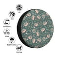 thumbnail image 4 of Honeii Hedgehogs and Flowers Print Tire Covers, Waterproof Anti-UV Sun Snow Rain Tire Covers for Trailers, RV, Camper, SUV, Truck-15 inch, 4 of 6