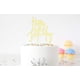 thumbnail image 3 of Adorno acrílico para tarta de feliz cumpleaños, decoraciones para fiesta de cumpleaños, celebraciones, espejo dorado, 3 of 5