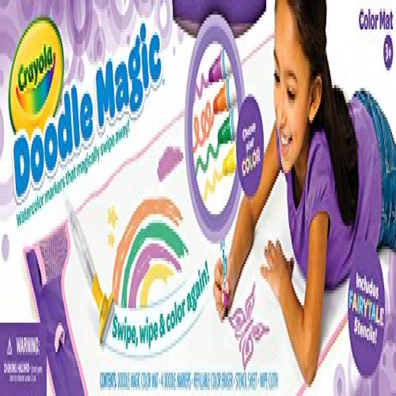 Crayola Doodle Magic Purple Color Mat Walmart Com