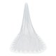 thumbnail image 5 of WASHWEPE Velo De Novia Largo Con Encaje Y Peine Para En, 5 of 8