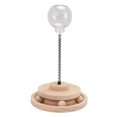 thumbnail image 4 of Chat Interactif Traiter Fuite Jouet, Double Couche Ronde Conception Ressort en Acier Interactif Chat Jouet Distributeur de Balle pour Animaux de Compagnie Intérieur Jouant, 4 of 8