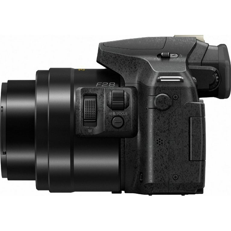 Panasonic DMC-FZ300K LUMIX FZ300 4K 24X F2.8 Long Zoom Digital Camera -  Black