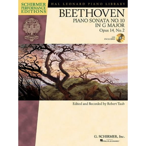 Schirmer Performance Editions: Beethoven: Piano Sonata No. 10 in G Major, Opus 14, No. 2 (Mixed media product)