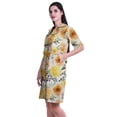 thumbnail image 3 of Moomaya Night Gown For Women Sexy Cotton Plus Size Sleep Shirts For Women-S-XXL, 3 of 6