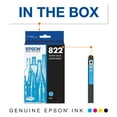 thumbnail image 3 of Epson T822220S (T822) DURABrite Ultra 240 Page-Yield Ink - Cyan, 3 of 6