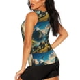 thumbnail image 3 of Easygdp Débardeur d'Entraînement pour Femmes, Haut de Course, Chemise de Randonnée, Séchage Rapide pour Course, Yoga, Randonnée-Petit, 3 of 7