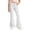 White-01, variant on Mitankcoo Girls High Waist Flare Pants Classic Stretch Trousers with Pocket for Kids Fashion Casual 5-16Y