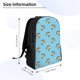 thumbnail image 4 of Balery Sea Turtle Mochila - Mochila Estilosa y Duradera para Laptop de 15 Pulgadas con Tela Oxford Impermeable, 4 of 8