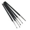 thumbnail image 4 of 5pcs Silicone Rubber Shapers Polymer Clay Sculpting Modelling Pens Tools Set, 4 of 10