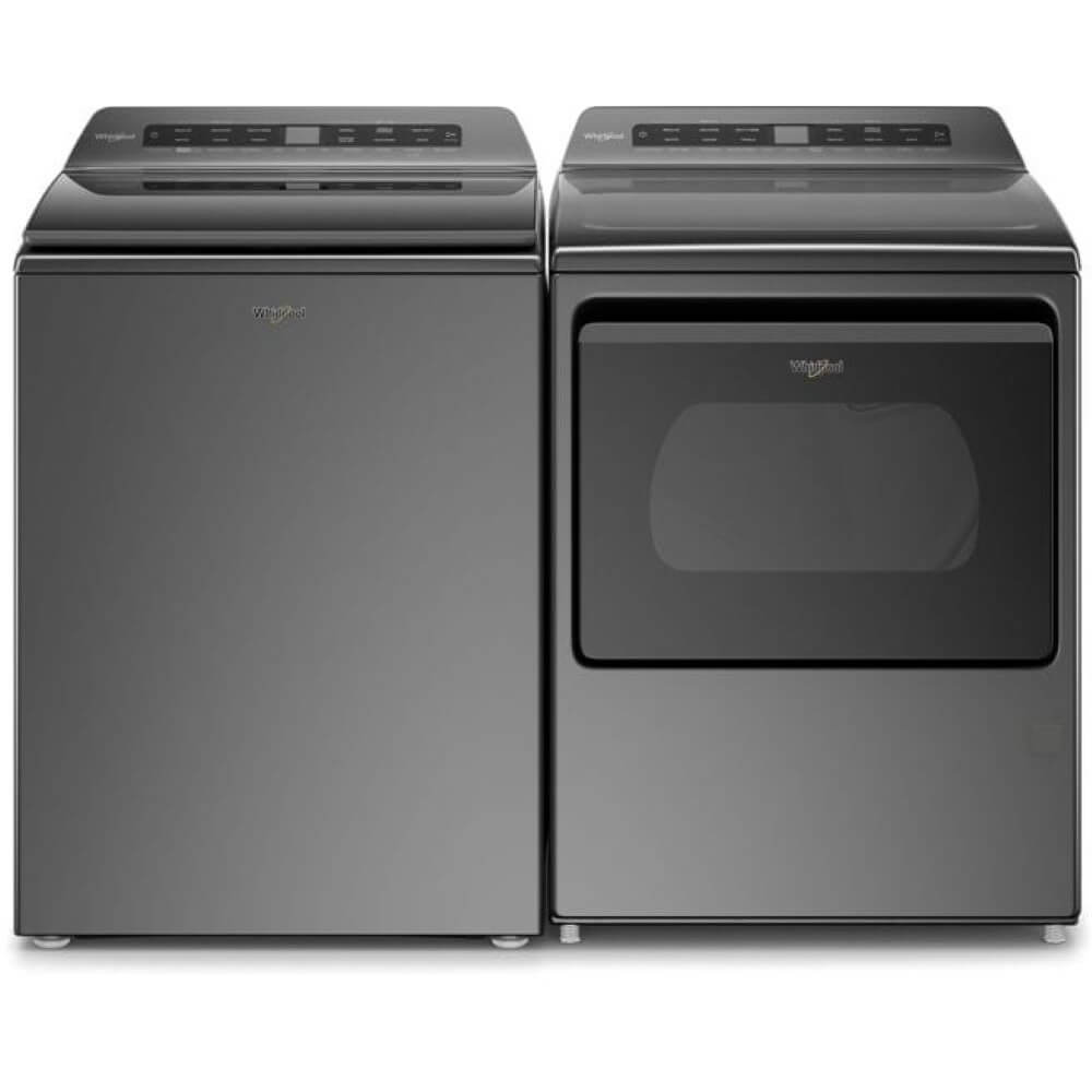 Whirlpool WED6120HC 7.4 Cu. Ft. Chrome Shadow Smart HE Top Load Electric Dryer - image 4 of 7
