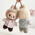 thumbnail image 5 of Para muñecas Labubu de 15 cm, ropa de moda, sudaderas con capucha, ropa para muñecas, sudaderas con capucha a juego de colores, accesorios para muñecas, linda decoración, paño pequeño, 5 of 5