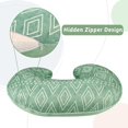 thumbnail image 3 of - nda de almohada de lactancia, 1 paquete, ndas elásticas extraíbles para almohadas de lactancia, nda de almohada de alimentación ultra suave para niños y niñas, se adapta a almohadas de, 3 of 5