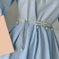 thumbnail image 2 of Pearl Waist Accessory Body Jewelry Temperament Elegant Pearl Belt Girls,, 2 of 8